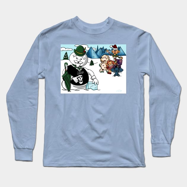 Misfits Misfit Island Color Included Long Sleeve T-Shirt by freezethecomedian